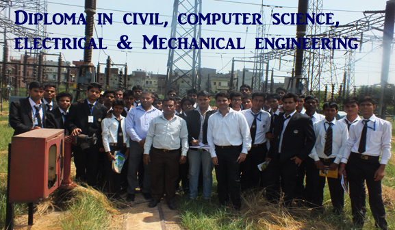 Diploma in Civil,Computer Science, Electrical & Mechanical Engineering
